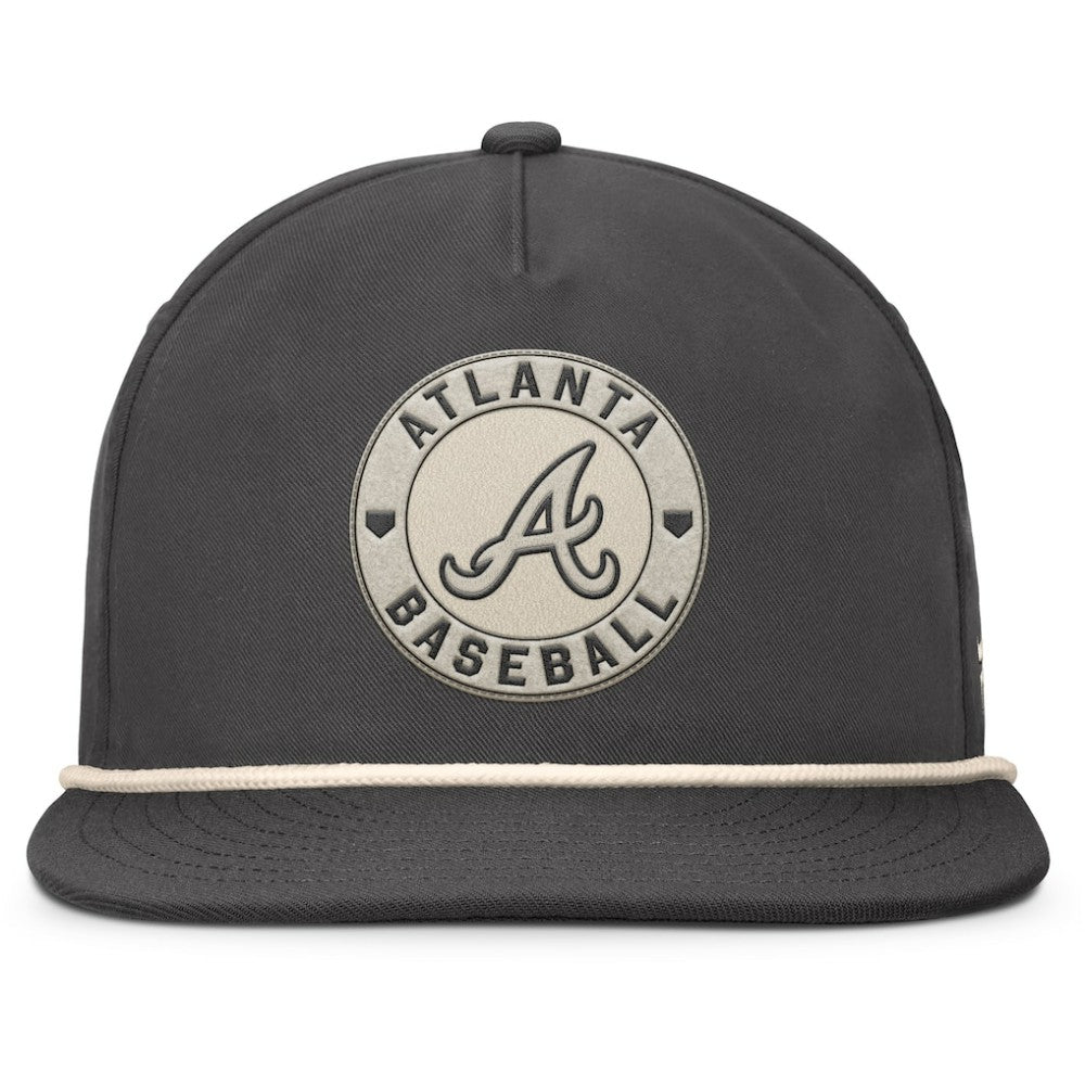 Atlanta Braves Fanatics Closer Adjustable Hat - Charcoal Hats