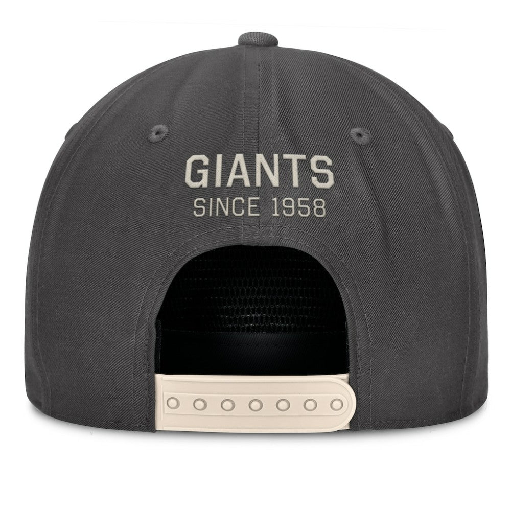 San Francisco Giants Fanatics Closer Adjustable Hat - Charcoal Hats