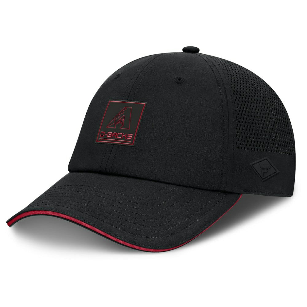 Arizona Diamondbacks Fanatics Level Up Driver Adjustable Hat - Black Hats