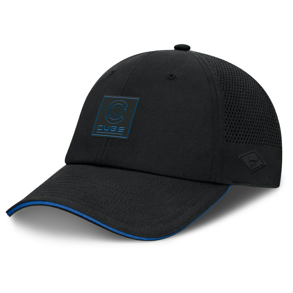 Chicago Cubs Fanatics Level Up Driver Adjustable Hat - Black Hats