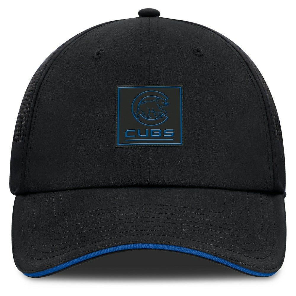 Chicago Cubs Fanatics Level Up Driver Adjustable Hat - Black Hats