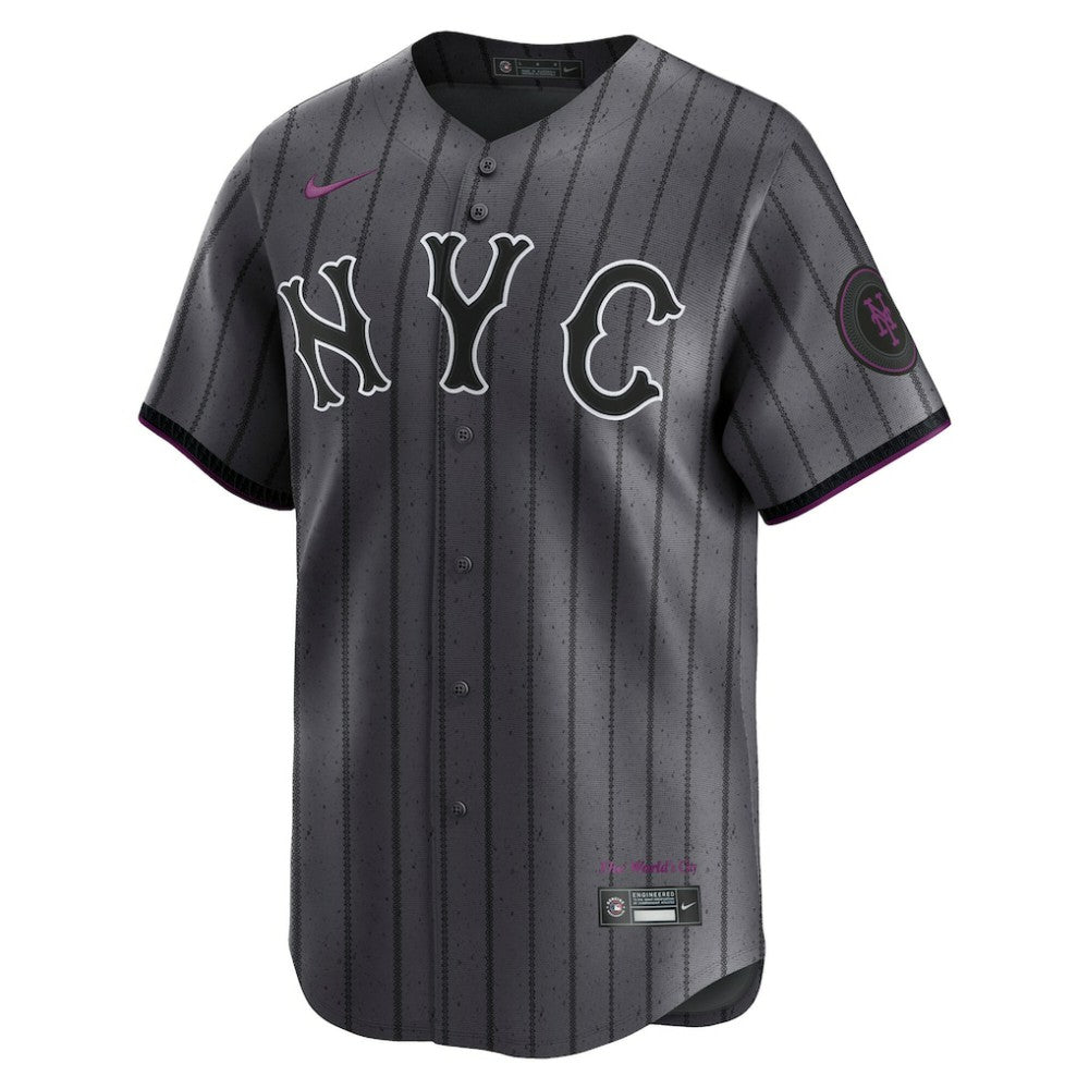 New York Mets Nike City Connect Limited Jersey - Gray Jerseys