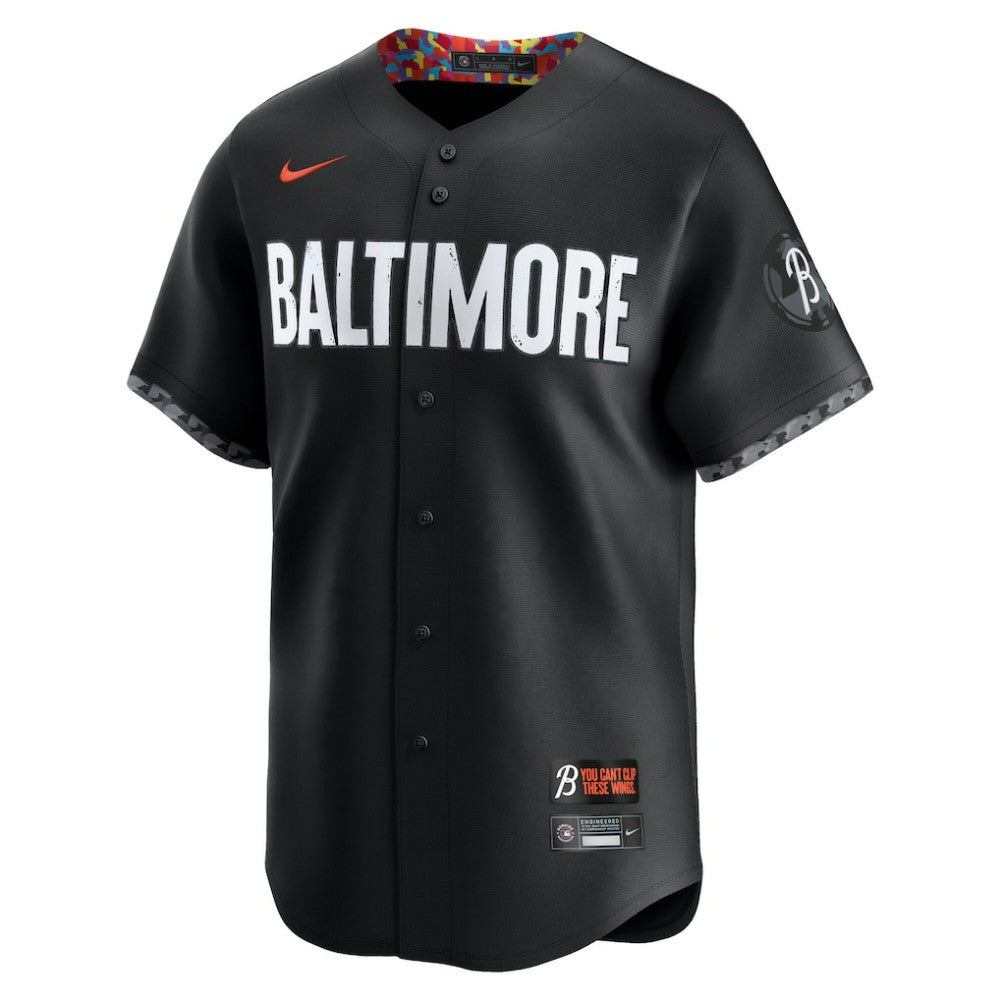 Baltimore Orioles Nike City Connect Limited Jersey - Black Jerseys