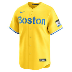 Boston Red Sox Nike City Connect Limited Jersey - Gold Jerseys