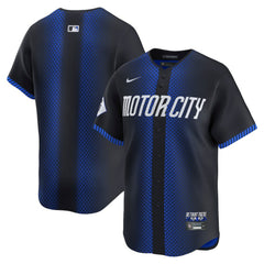 Detroit Tigers Nike City Connect Limited Jersey - Blue Jerseys