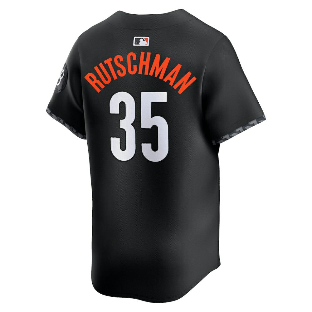 Adley Rutschman Baltimore Orioles Nike City Connect Limited Jersey - Black Jerseys