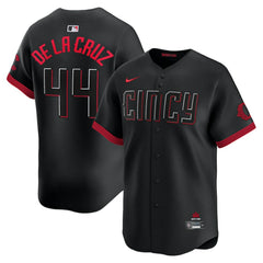 Elly De La Cruz Cincinnati Reds Nike City Connect Limited Jersey - Black Jerseys
