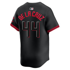 Elly De La Cruz Cincinnati Reds Nike City Connect Limited Jersey - Black Jerseys