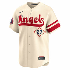 Mike Trout Los Angeles Angels Nike City Connect Limited Jersey - Natural Jerseys