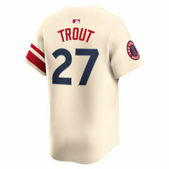 Mike Trout Los Angeles Angels Nike City Connect Limited Jersey - Natural Jerseys