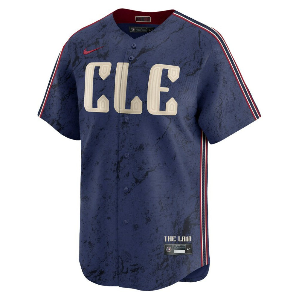 José Ramírez Cleveland Guardians Nike City Connect Limited Player Jersey - Navy Jerseys