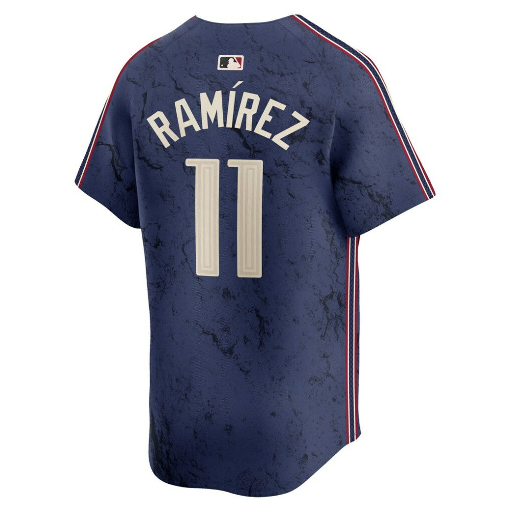 José Ramírez Cleveland Guardians Nike City Connect Limited Player Jersey - Navy Jerseys
