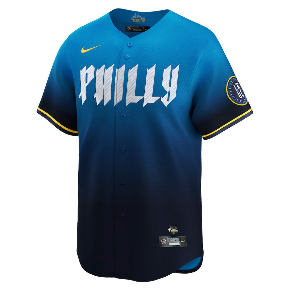 Trea Turner Philadelphia Phillies Nike City Connect Limited Jersey - Blue Jerseys