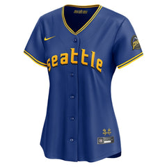 Seattle Mariners Nike Women's City Connect Limited Jersey - Royal Jerseys