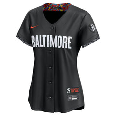Adley Rutschman Baltimore Orioles Nike Women's City Connect Limited Jersey - Black Jerseys