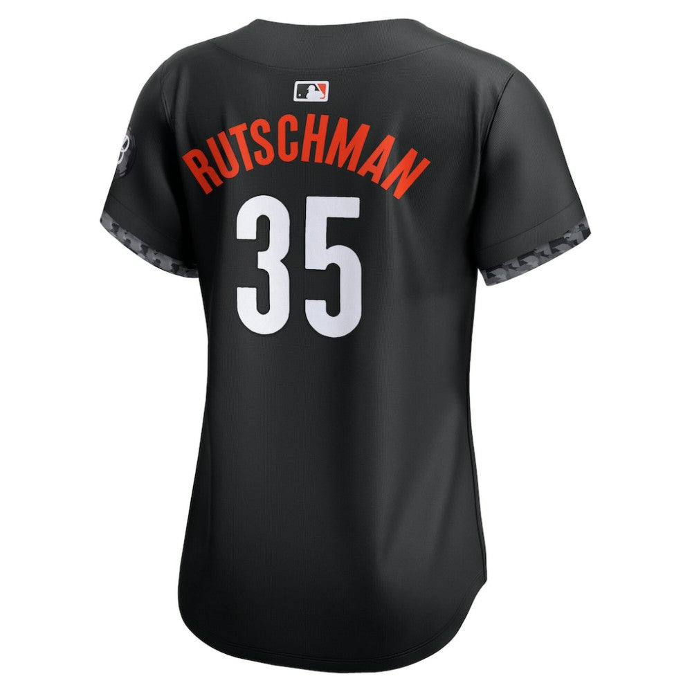 Adley Rutschman Baltimore Orioles Nike Women's City Connect Limited Jersey - Black Jerseys