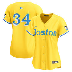 David Ortiz Boston Red Sox Nike Women's City Connect Limited Jersey - Gold Jerseys