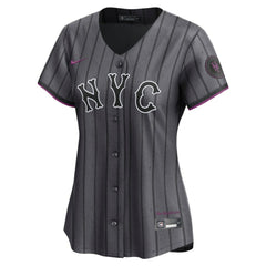 Francisco Lindor New York Mets Nike Women's City Connect Limited Jersey - Gray Jerseys