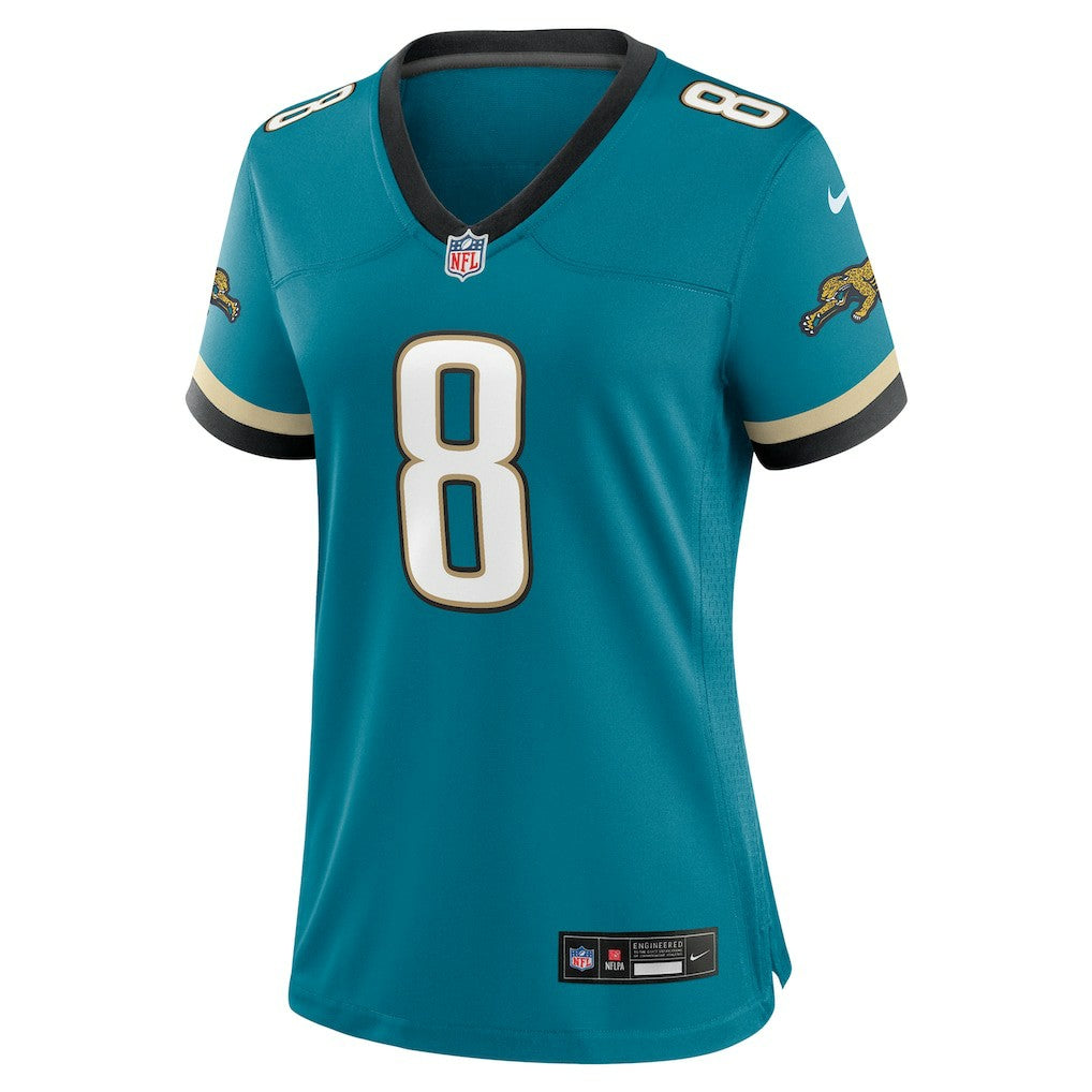 Mark Brunell Jacksonville Jaguars Women's Prowler Throwback Retired Player Game Jersey - Teal Jerseys