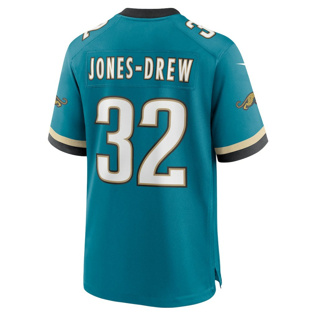 Maurice Jones-Drew Jacksonville Jaguars Retired Player Alternate Game Jersey - Teal Jerseys