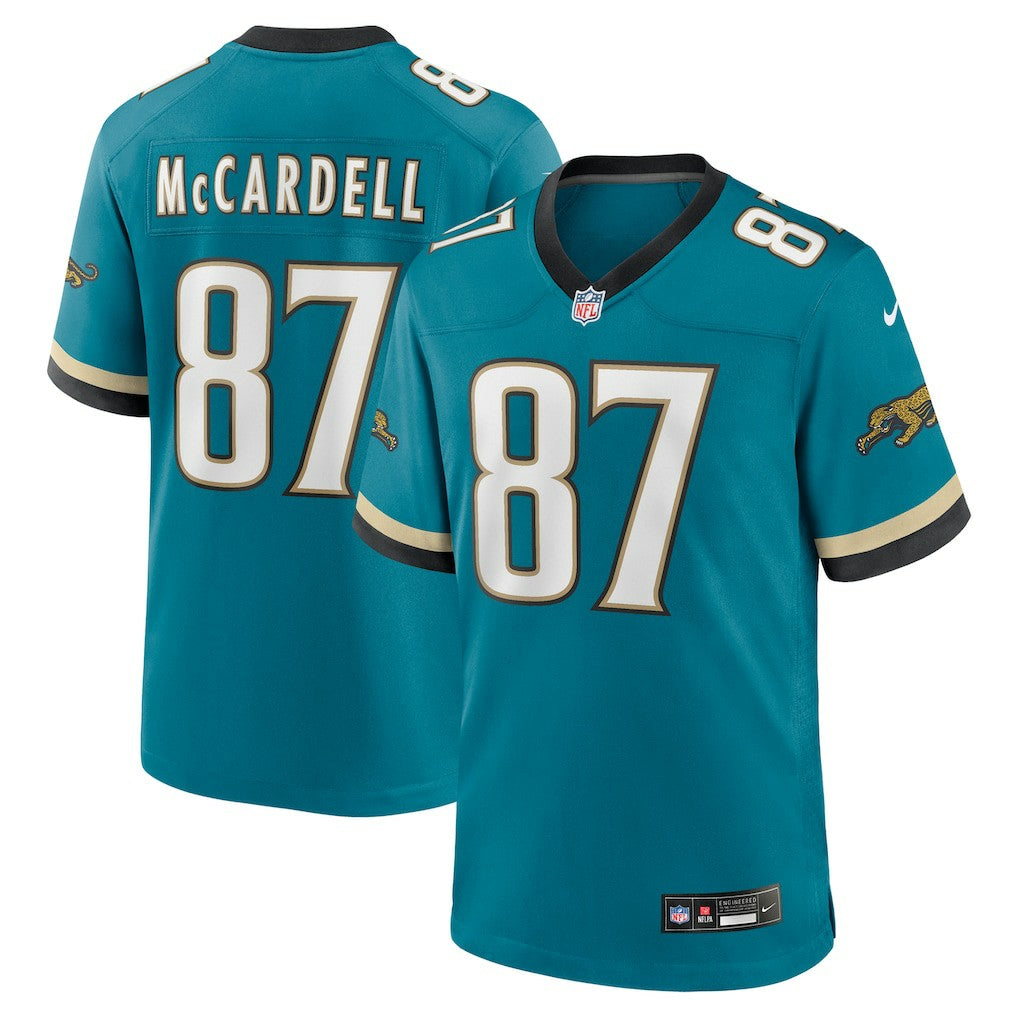 Keenan McCardell Jacksonville Jaguars Retired Player Alternate Game Jersey - Teal Jerseys