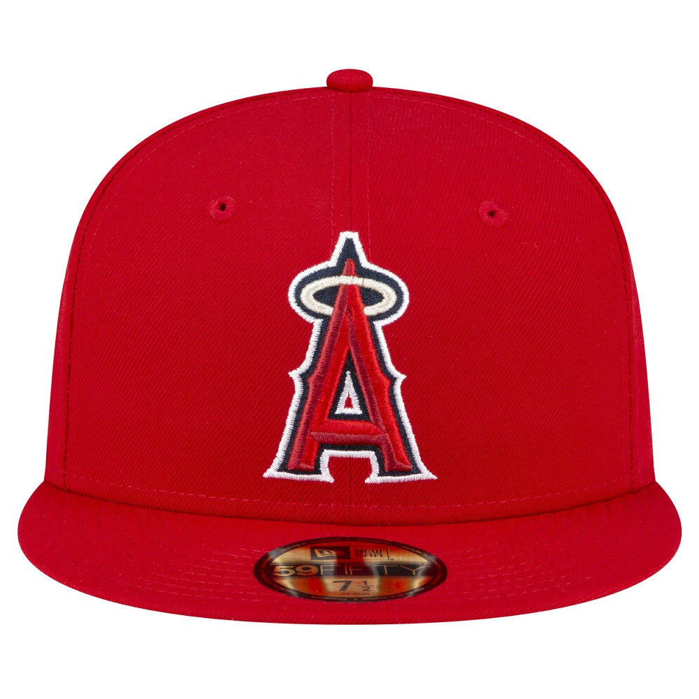 Los Angeles Angels New Era Game Authentic Collection On Field 59FIFTY Fitted Hat - Red Hats