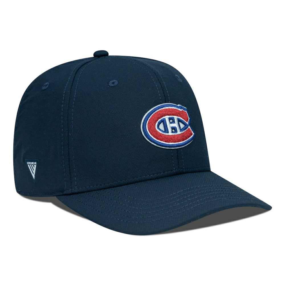Montreal Canadiens Levelwear Rise Flex Hat - Navy | US 201957921