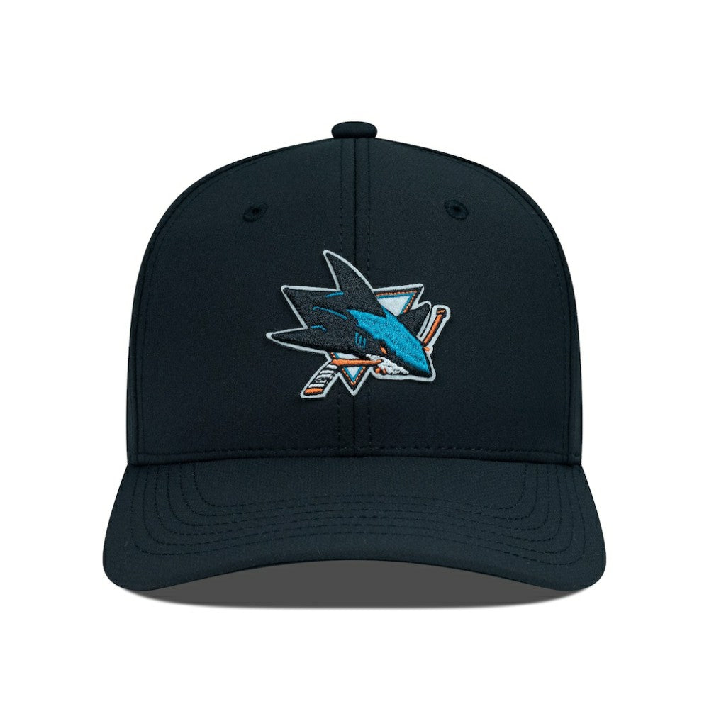 San Jose Sharks Levelwear Rise Flex Hat - Black | US 201957927