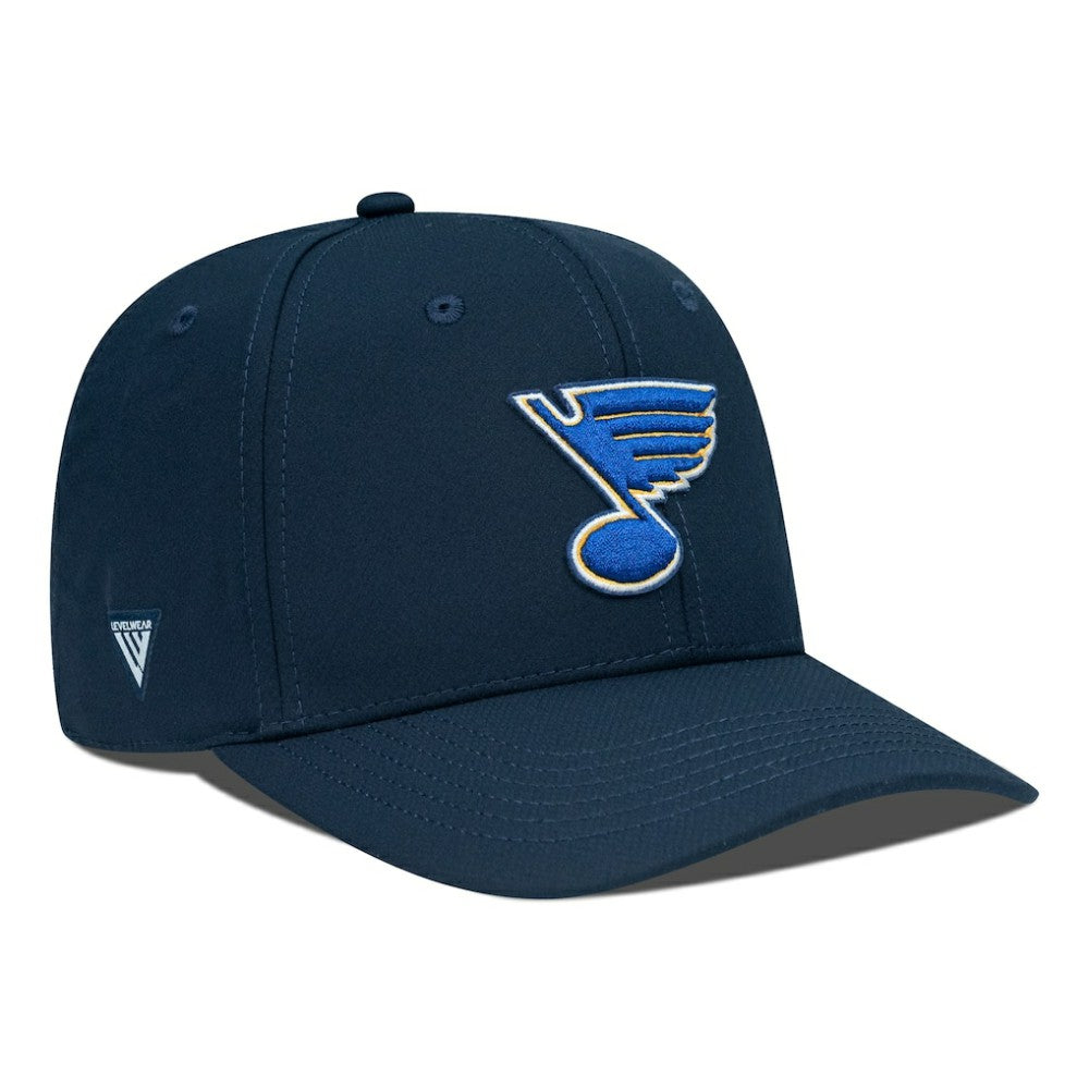 St. Louis Blues Levelwear Rise Flex Hat - Navy | US 201957928