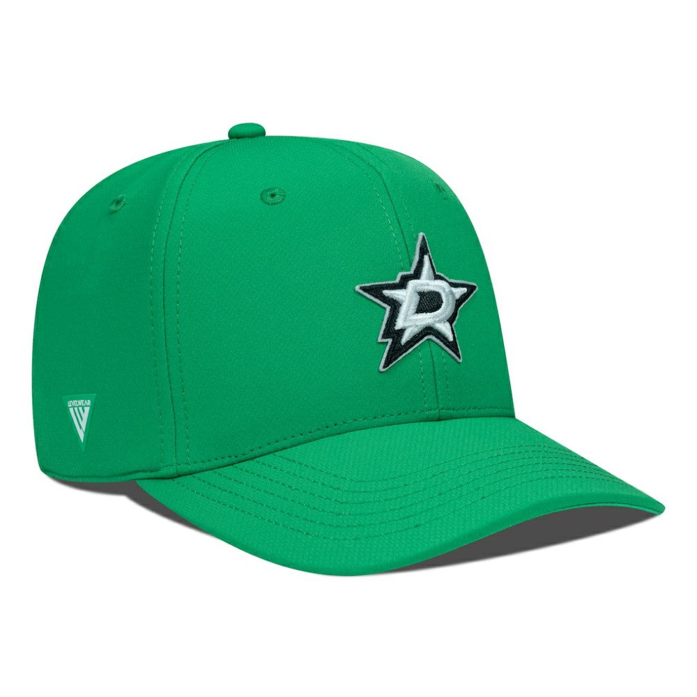 Dallas Stars Levelwear Rise Flex Hat - Kelly Green | US 201957933