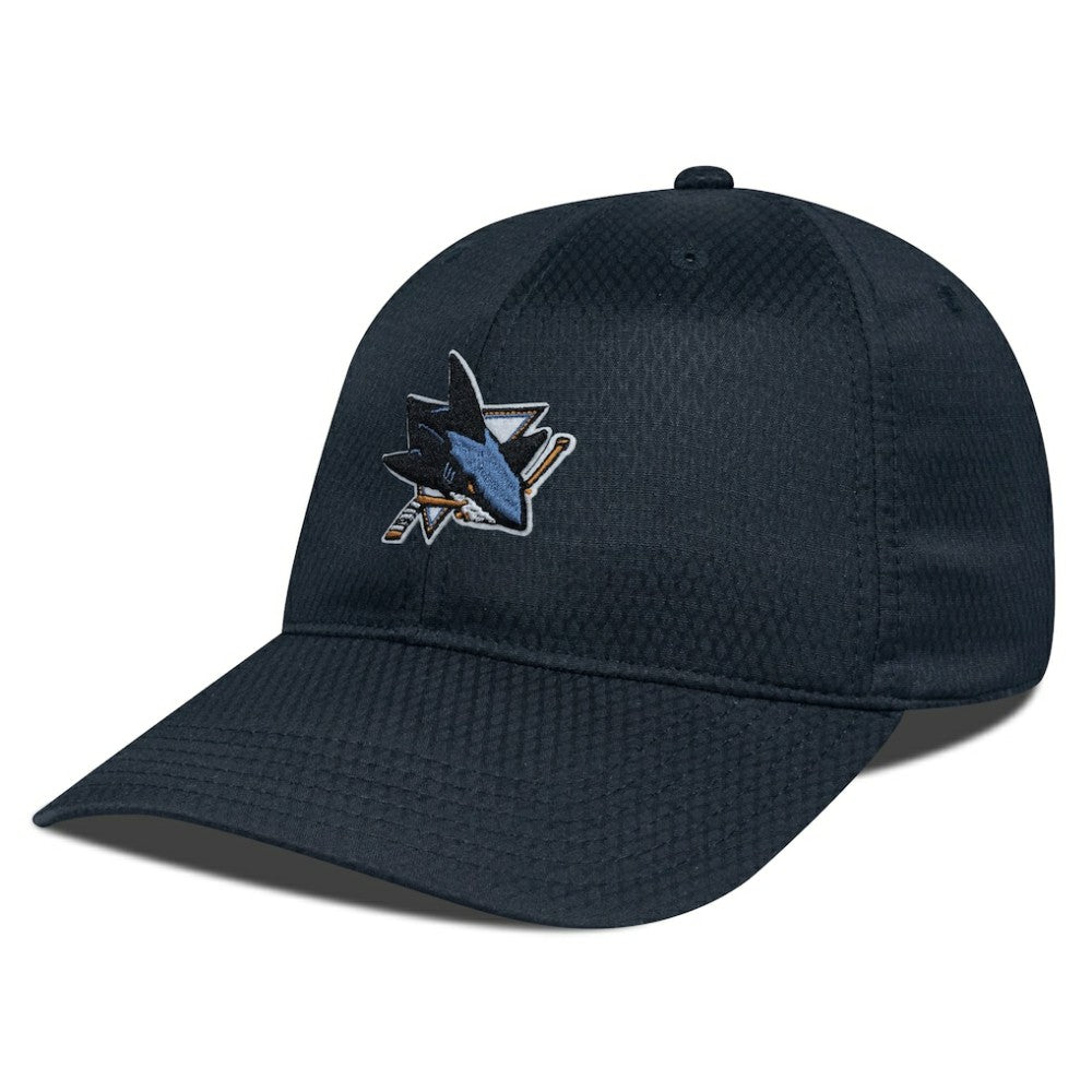 San Jose Sharks Levelwear Matrix Adjustable Hat - Black | US 201957944