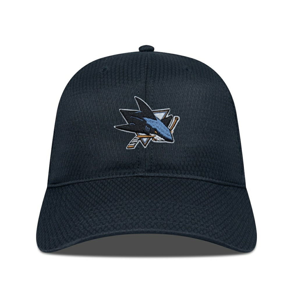San Jose Sharks Levelwear Matrix Adjustable Hat - Black | US 201957944