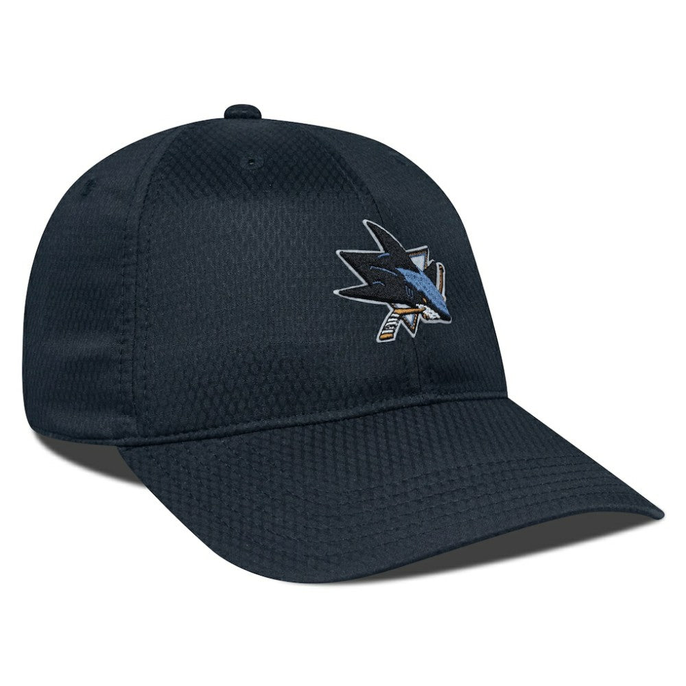 San Jose Sharks Levelwear Matrix Adjustable Hat - Black | US 201957944