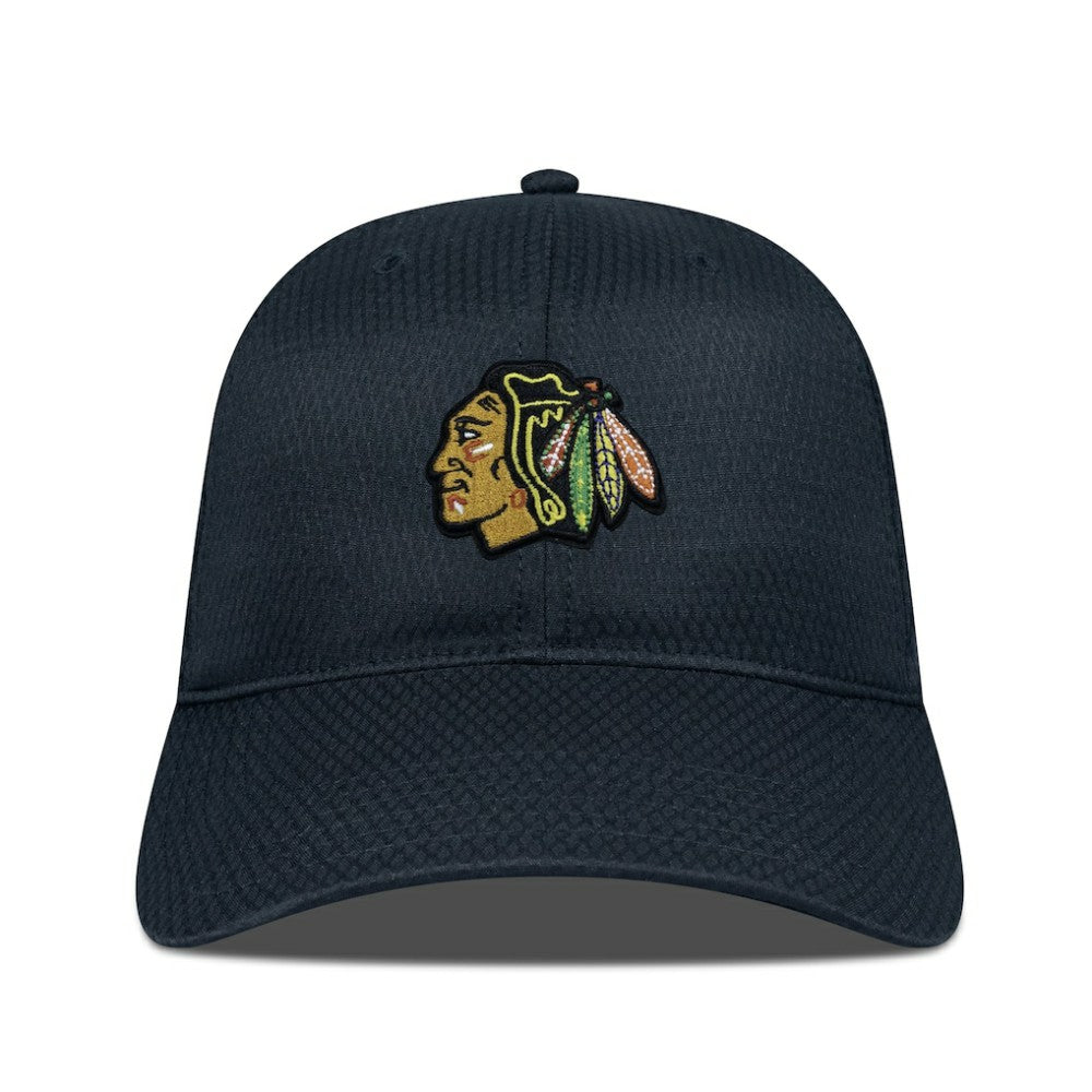 Chicago Blackhawks Levelwear Matrix Adjustable Hat - Black | US 201957950