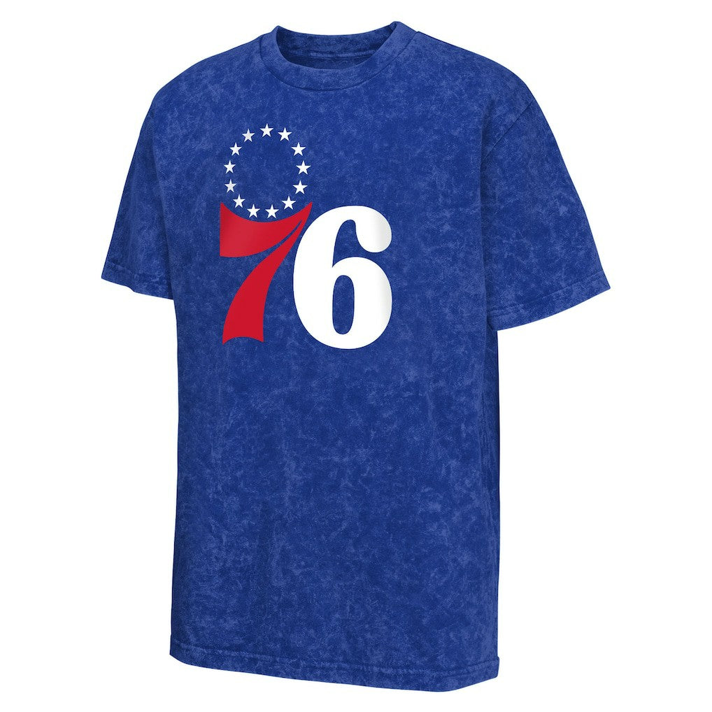 Philadelphia 76ers Youth Rugged Defense T-Shirt Royal
