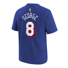 Paul George Philadelphia 76ers Youth Icon Name & Number T-Shirt Royal - Nike outlet