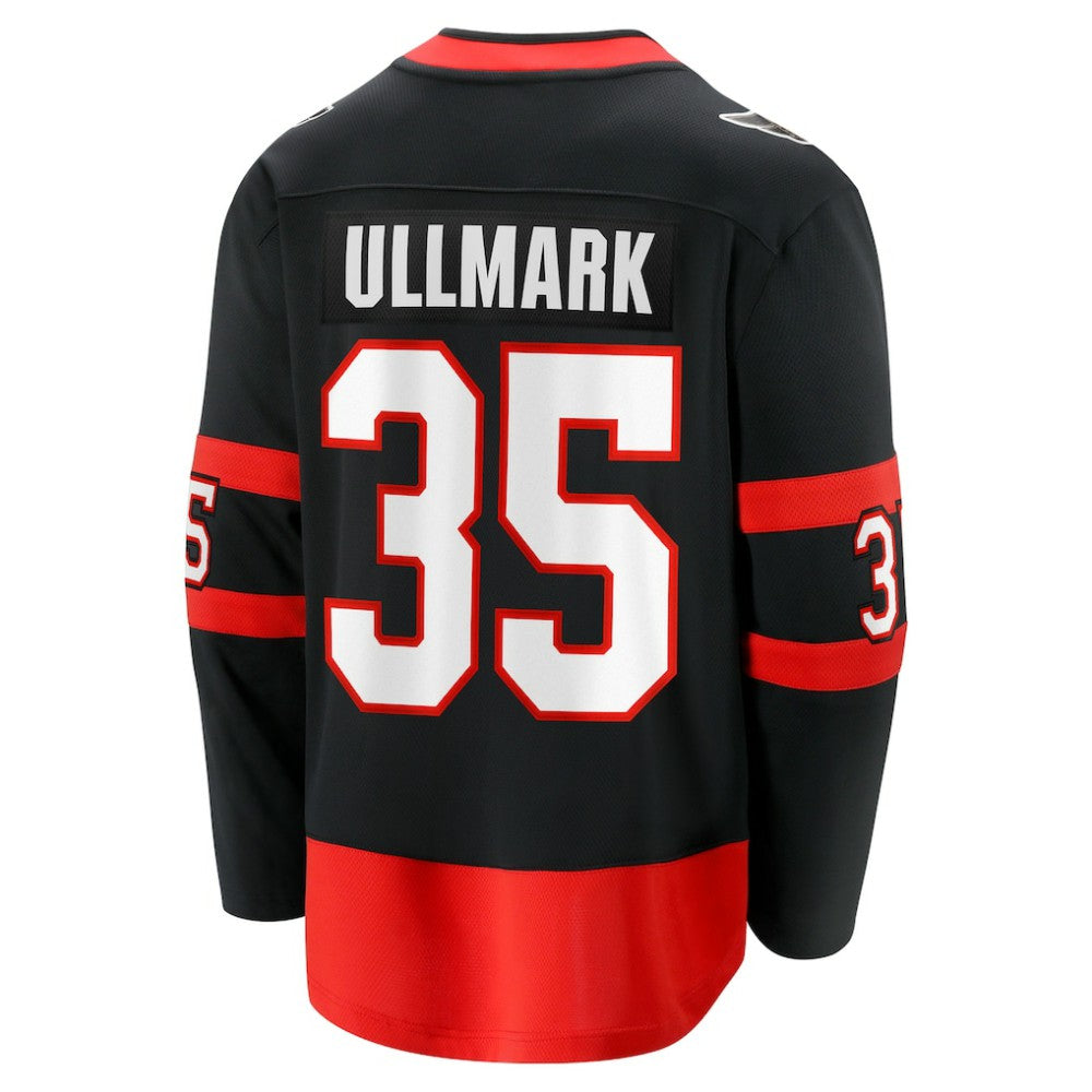 Linus Ullmark Ottawa Senators Fanatics Home Premier Breakaway Player Jersey - Black | US 201959773