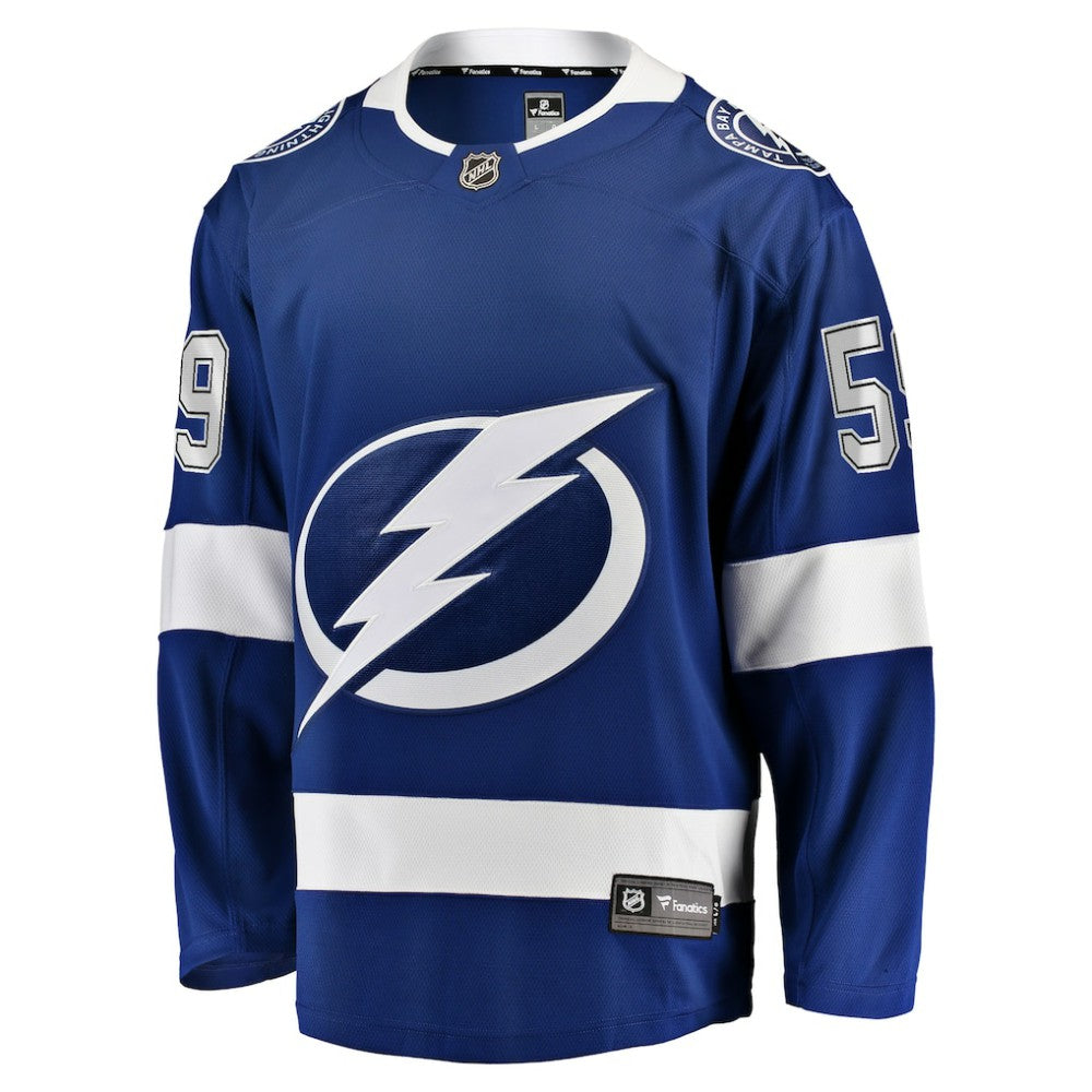 Jake Guentzel Tampa Bay Lightning Fanatics Home Premier Breakaway Player Jersey - Blue | US 201959775