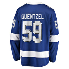 Jake Guentzel Tampa Bay Lightning Fanatics Home Premier Breakaway Player Jersey - Blue | US 201959775