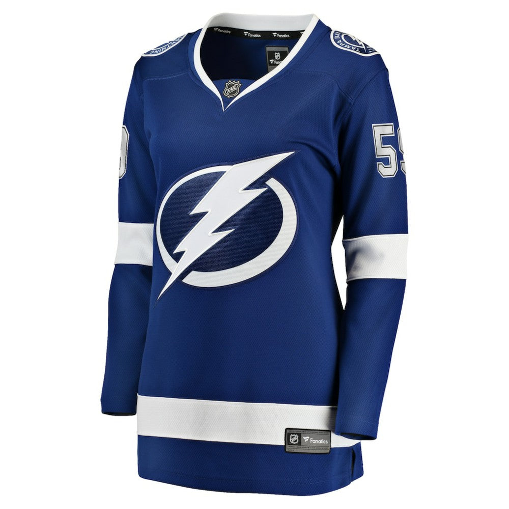 Jake Guentzel Tampa Bay Lightning Fanatics Women's Home Premier Breakaway Player Jersey Breakaway Jersey - Blue | US 201959776