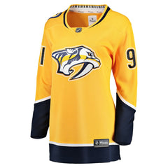 Steven Stamkos Nashville Predators Fanatics Women's Home Premier Breakaway Player Jersey Breakaway Jersey - Gold | US 201959778