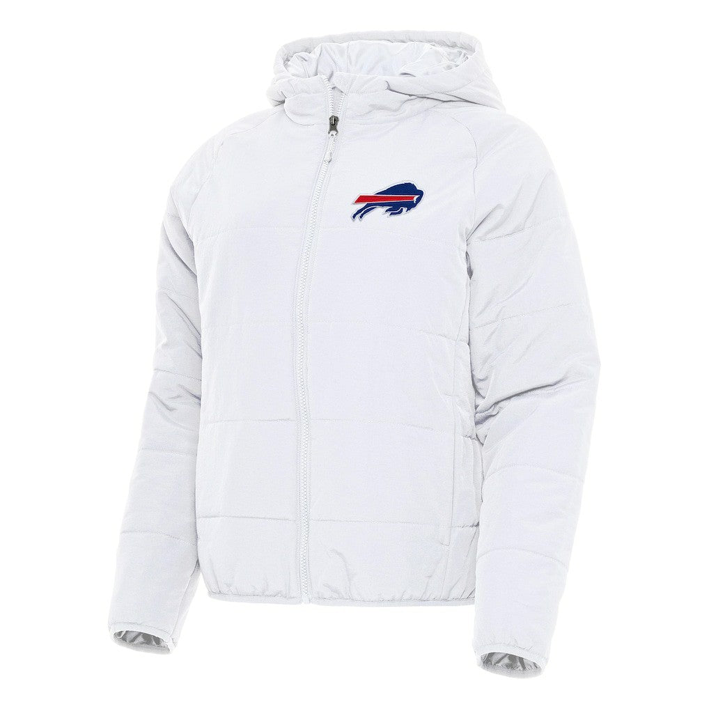 Buffalo Bills Antigua Women's Universe Full-Zip Hoodie Jacket - White Hoodies