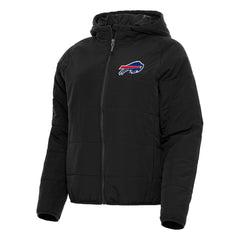 Buffalo Bills Antigua Women's Universe Full-Zip Hoodie Jacket - Black Hoodies