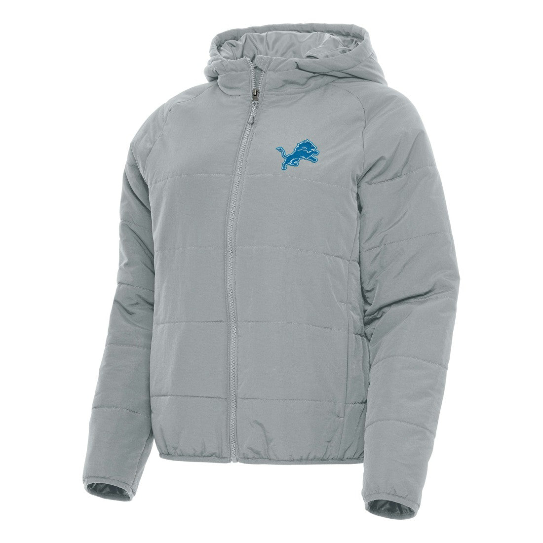 Detroit Lions Antigua Women's Universe Full-Zip Hoodie Jacket - Gray Hoodies