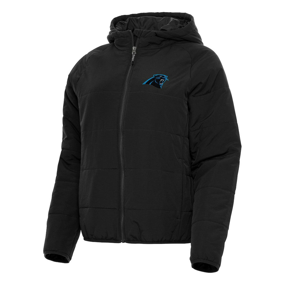 Carolina Panthers Antigua Women's Universe Full-Zip Hoodie Jacket - Black Hoodies