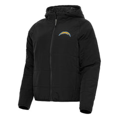 Los Angeles Chargers Antigua Women's Universe Full-Zip Hoodie Jacket - Black Hoodies