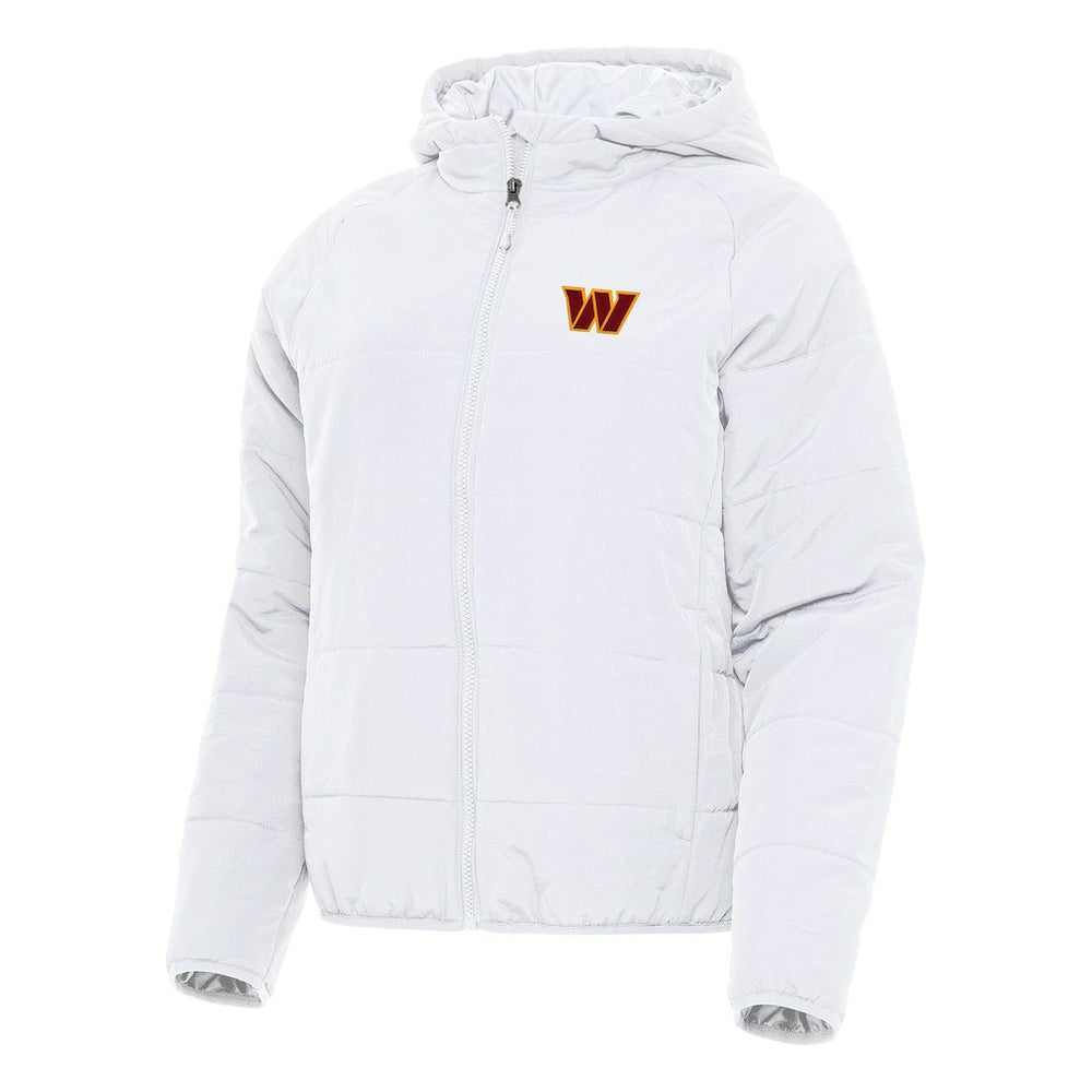 Washington Commanders Antigua Women's Universe Full-Zip Hoodie Jacket - White Hoodies