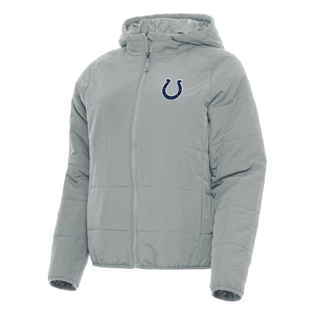 Indianapolis Colts Antigua Women's Universe Full-Zip Hoodie Jacket - Gray Hoodies