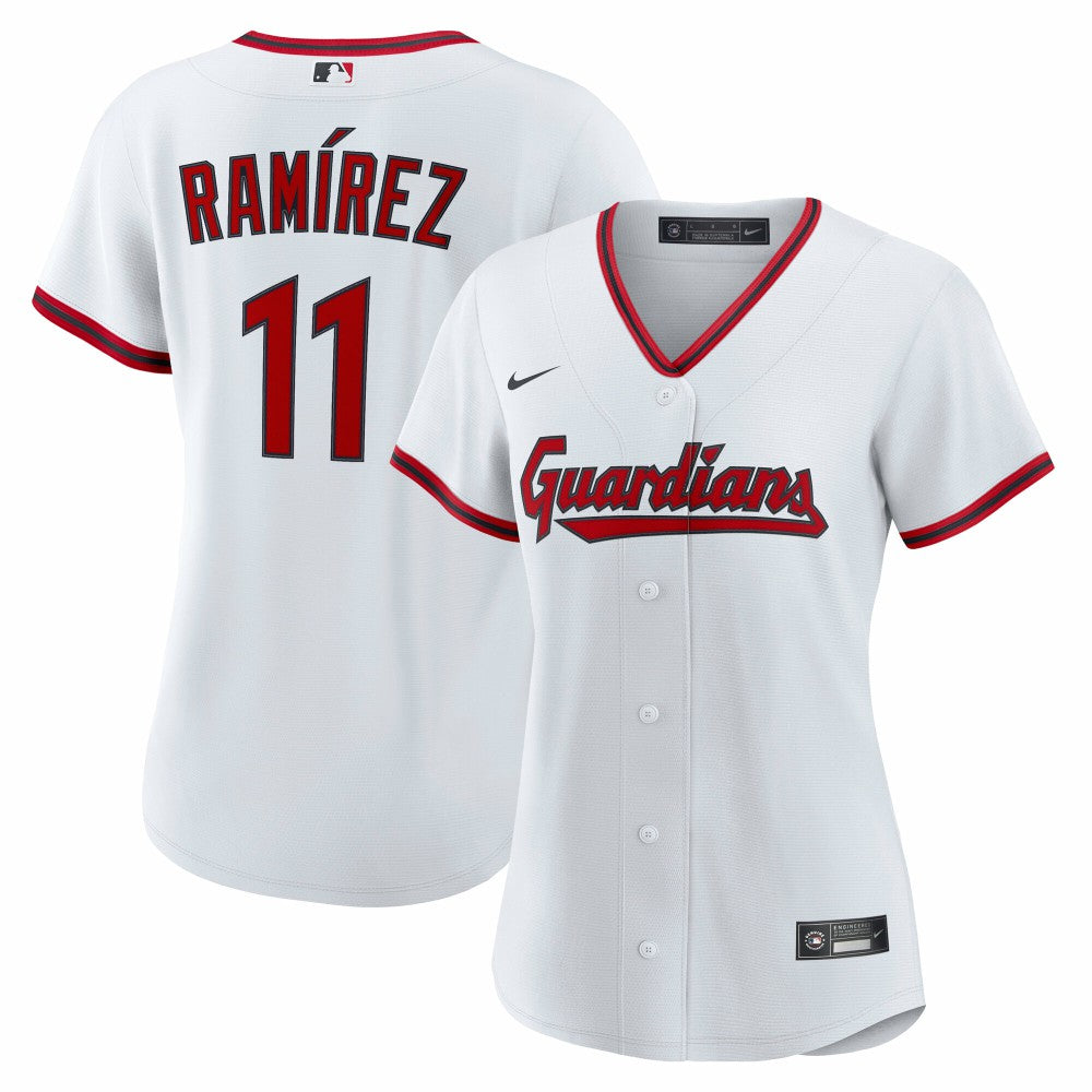 José Ramírez Cleveland Guardians Nike Women's Home Replica Jersey - White Jerseys