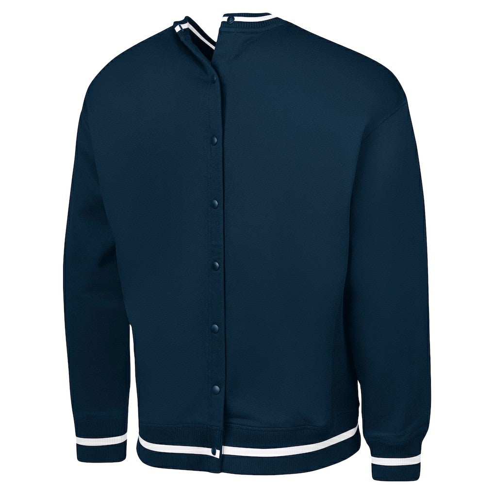 Dallas Cowboys G-III Sports by Carl Banks Adaptive Blocker Fleece Pullover Sweatshirt - Navy Pullover